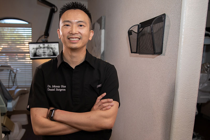 dr. hua smiling