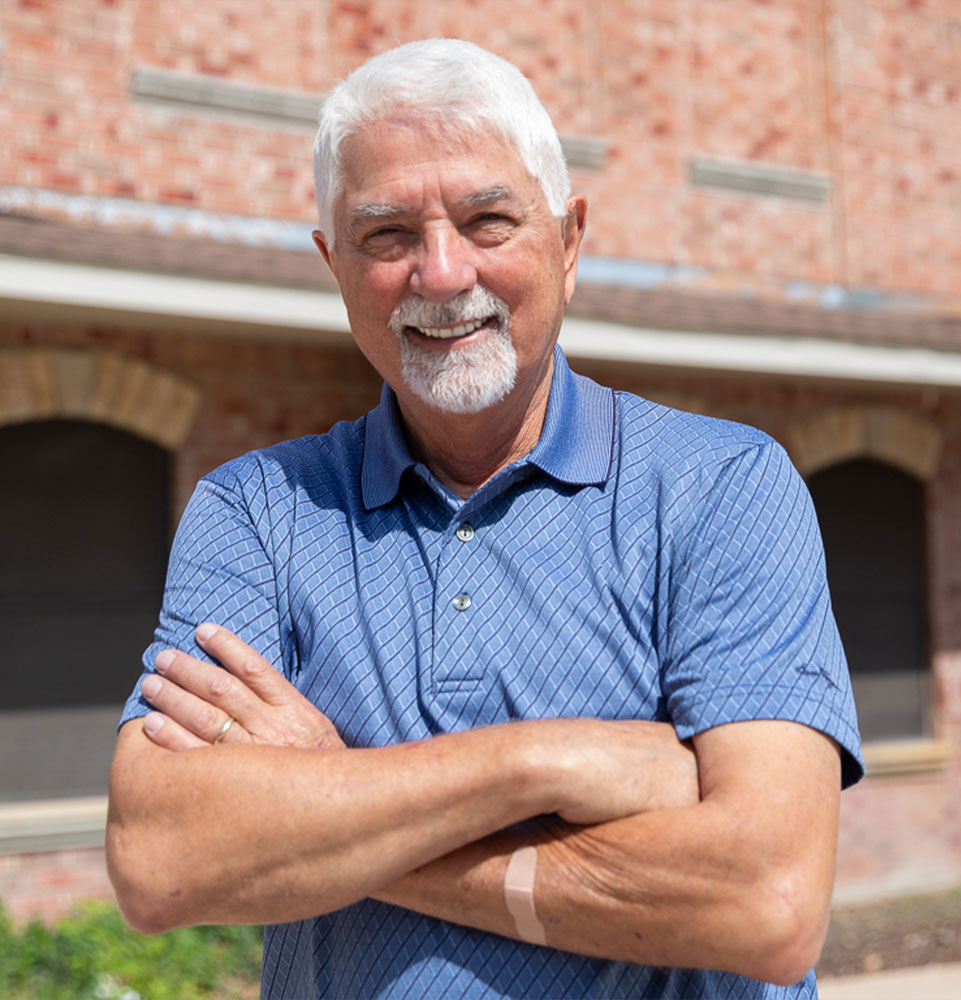 dental implant patient smiling