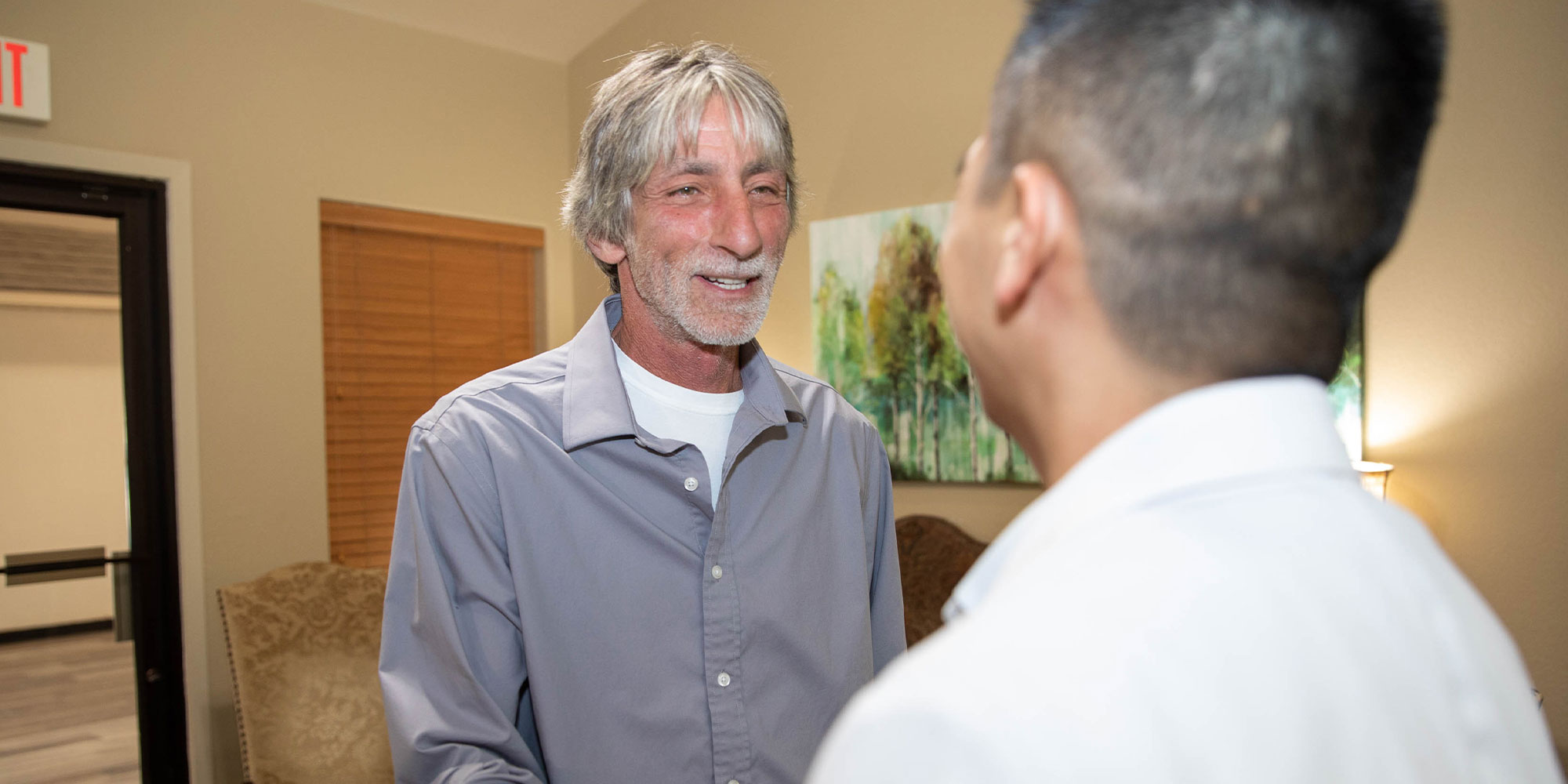 dental patient inquiring about crowns